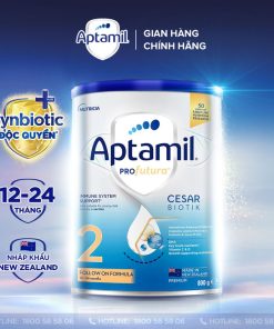 Sữa Bột Aptamil Profutura Cesarbiotik New Zealand Hộp Thiếc Số 2 (800g) Cho Bé Từ 12-24 Tháng Tuổi