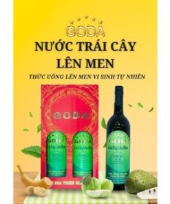 Combo 2 Chai Nước ép Trái Cây Tự Nhiên Goda