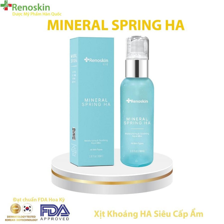 Xịt Khoáng Mineral Spring Ha Renoskin