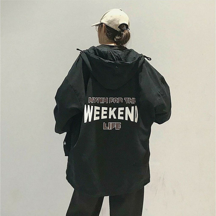 áo Khoác Dù Weekend Nam Nữ Form Rộng Unisex 2 Lớp Gu5454- Sam Store