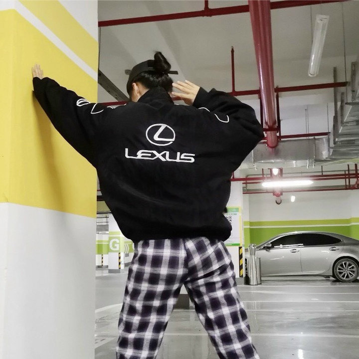 áo Khoác Dù Phượt Thủ Nam Nữ 2 Lớp In Họa Tiết Lexus -htm Fashion
