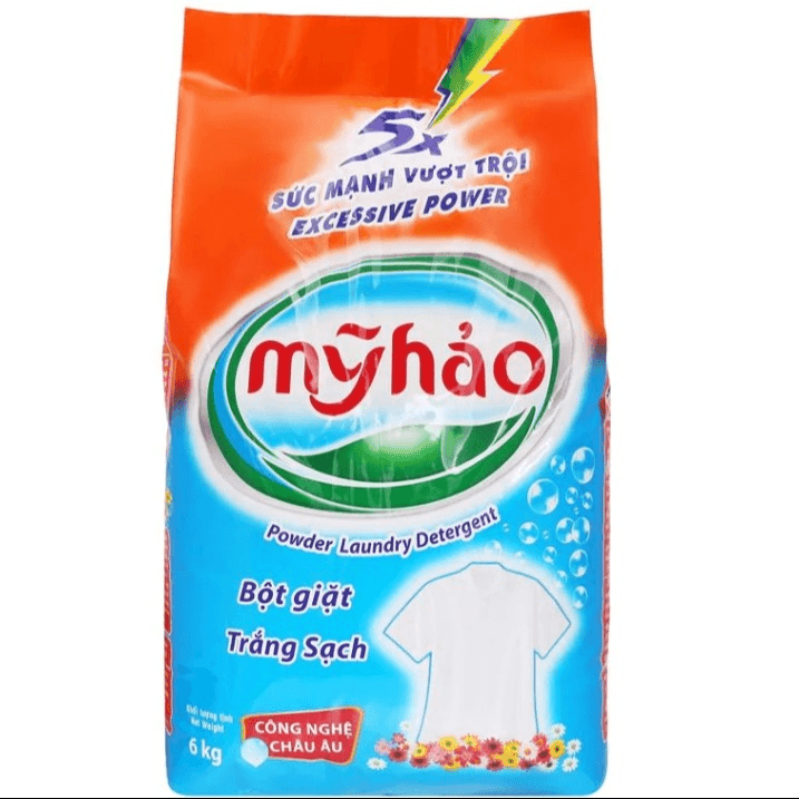 Bột Giặt Mỹ Hảo 5x Loại 6kg