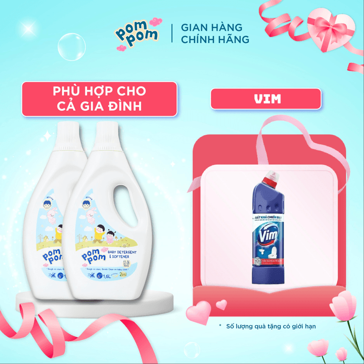 [combo Chai 1.6l] – Dành Cho Cả Nhà – Gel Giặt Xả 2in1″lành” – Sạch Sâu Vết Bẩn – Dưỡng Mới Vải – Lưu Hương Tích Hợp Kháng Khuẩn An Toàn Cho đồ Lót