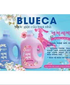 Thùng 4 Can Nước Giặt Xả 2 In 1 Blueca 8000ml (mỗi Can 2000ml) Hương Nước Hoa Thơm Ngát Ad606 – ánh Dương