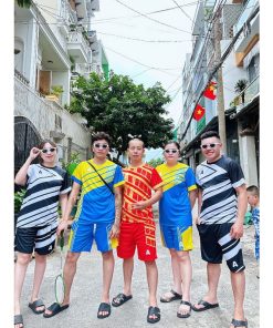 đồ Bộ Mặc Nhà, Tập Gym Nam, Nữ Mặc Hè Họa Tiết Phối A Tu – Be Yourself