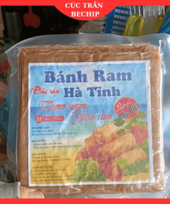 Bánh Ram Hà Tĩnh, Tệp Ram, Vỏ Ram Cuốn Ngon Hảo Hạng, Hút Chân Không, Giòn Lâu, Dễ Cuốn 90-100 Tờ – Ctb764