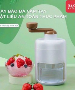 Máy Bào đá Mini Quay Tay, Máy Làm đá Bào, Máy Xay đá Tuyết – Hgs
