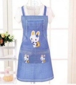 Tạp Dề Nữ Họa Tiết Kẻ Karo Kute Có Túi Phía Trước – Shop Mẹ Bống