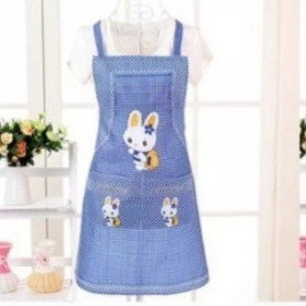 Tạp Dề Nữ Họa Tiết Kẻ Karo Kute Có Túi Phía Trước – Shop Mẹ Bống