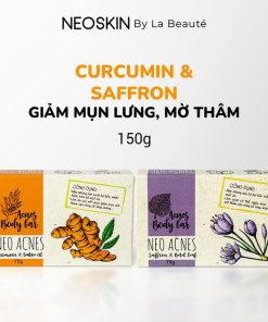 Combo 2 Xà Phòng Giảm Mụn Lưng – Mờ Thâm (cam- Tím)