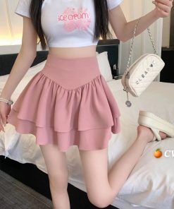 Chân Váy 2 Tầng Có Lót Trong Cạp Cao Cv18 – Lê Phương Boutique