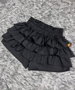 Chân Váy Voan 3 Tầng Viền Cạp Cao Cv59 – Lê Phương Boutique