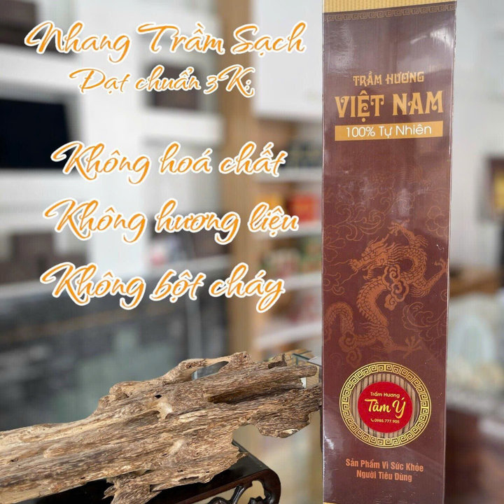 Nhang Trầm Việt Nam Sạch 100% Tự Nhiên