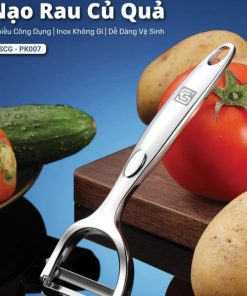 Nạo Rau Củ Quả Smartchoice Inox 304, Dao Bào Gọt Nạo Rau Củ Inox Không Gỉ Scg-pk007 – Smartchoice