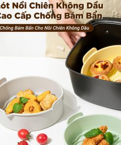 Khay Lót Nồi Chiên Không Dầu Smartchoice Scg-pk091 Lót Nồi Chiên Không Dầu Silicon Cao Cấp – Smartchoice