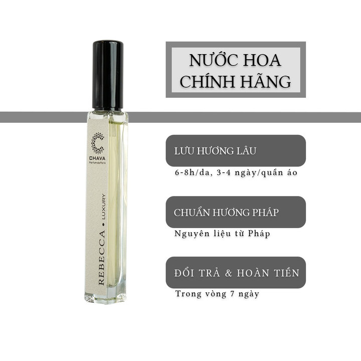 Nước Hoa Nữ Mini Luxury Rebecca 10ml Phong Cách Xịt – Chava