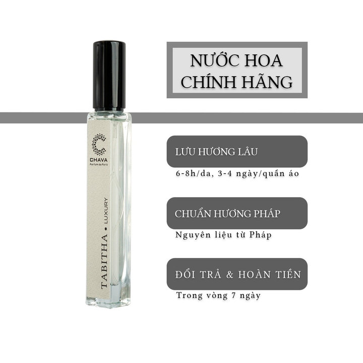 Nước Hoa Nữ Mini Luxury Tabitha 10ml Phong Cách Xịt – Chava