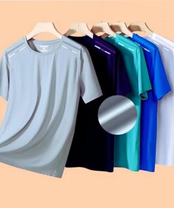 áo Thun Thể Thao Nam Chất Thun Thông Hơi Co Giãn 4 Chiều Mịn Mát Thấm Hút Mồ Hôi – Lê Phương Boutique