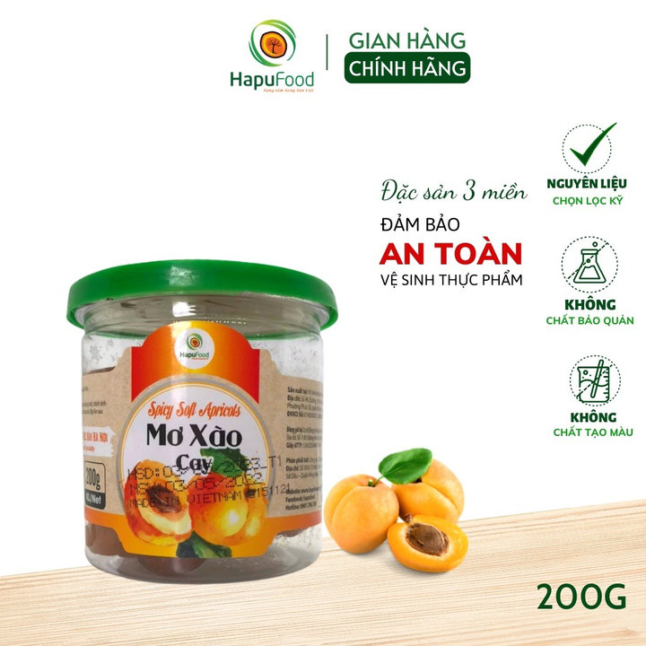 ô Mai Mứt Mơ Xào Chua Ngọt Hủ 200g Om06 – Lady’s Passion