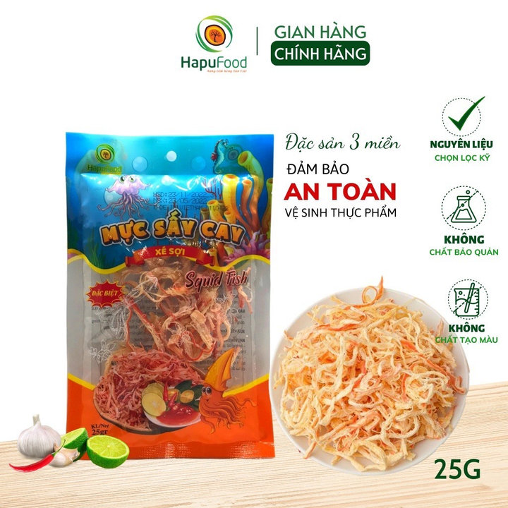 Mực Sấy Cay Xé Sợi Ngọt Mềm Dai T05 – Lady’s Passion