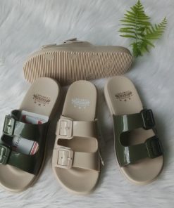 Dép Nữ Luofu 2 Quai Cao Cấp ,đế Cao 3cm,siêu Nhẹ, Siêu êm,- Haanh