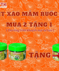 (combo Mua 2 Tặng 1) – Thịt Xào Mắm Ruốc Ptk Hũ 180gr