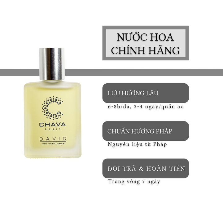 Nước Hoa Nam Mini Simple David 15ml Phong Cách Lăn – Chava