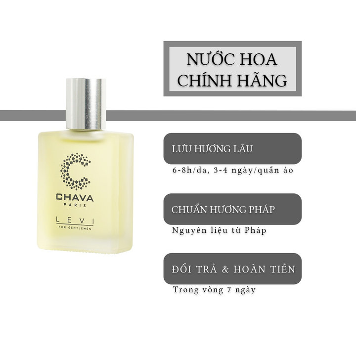 Nước Hoa Nam Mini Simple Levi 15ml Phong Cách Lăn – Chava