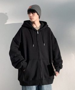 áo Khoác Hoodie Unixsex Nam Nữ Vải Nỉ Bông Màu đen Txu – Be Yourself