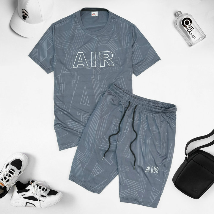 Bộ Thể Thao Nam Thể Thao Air, Chất Liệu Vải Thun Lạnh Thông Hơi Thoáng Mát – Men’s Style