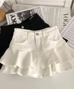 Chân Váy Kaki 2 Tầng – Lê Phương Boutique