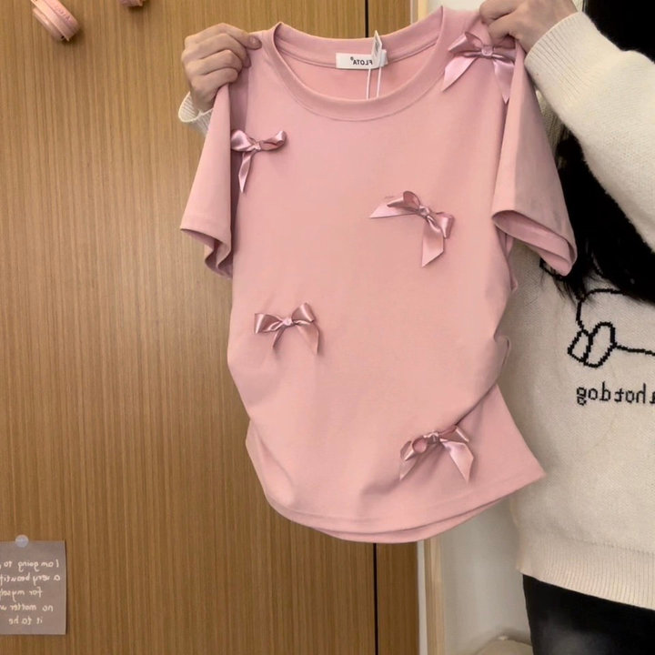 áo Thun Rip Body đính Nơ – Lê Phương Boutique