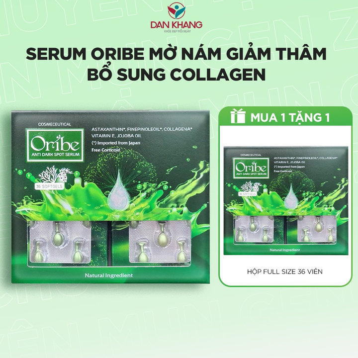 Viên Serum Giúp Dưỡng Da, Làm Mờ Vết Thâm Nám Oribe 36 Viên