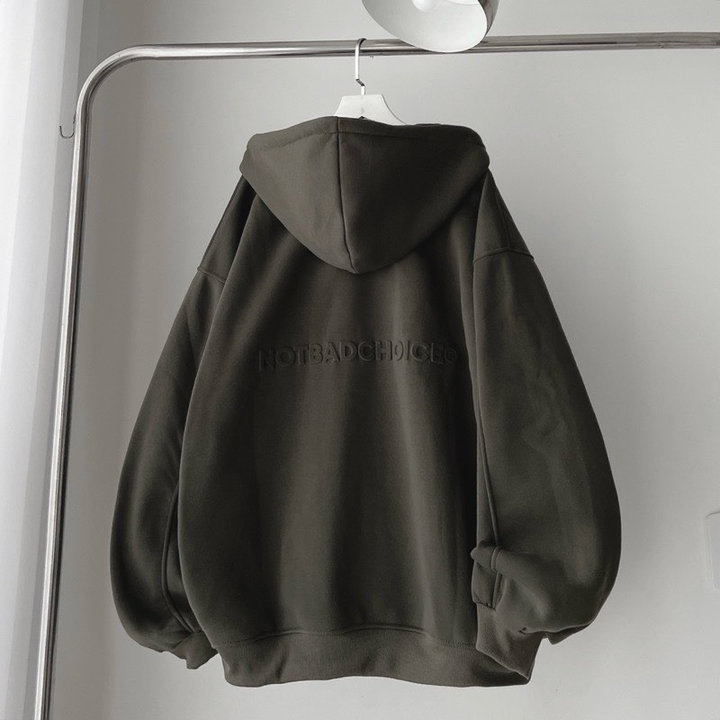 áo Khoác Nỉ Unisex Nam Nữ Form Rộng In Nổi Chữ Notbad Tay Phồng Siêu đẹp Tp99 – Golden Dream