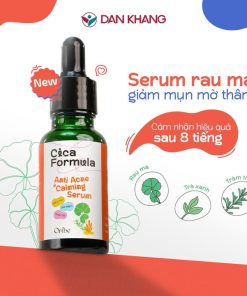 Serum Rau Má Giảm Mụn Oribe Cica Formula Dịu Nhẹ Giúp Mờ Thâm Phục Hồi Da Hỗ Trợ Kiềm Dầu 20ml