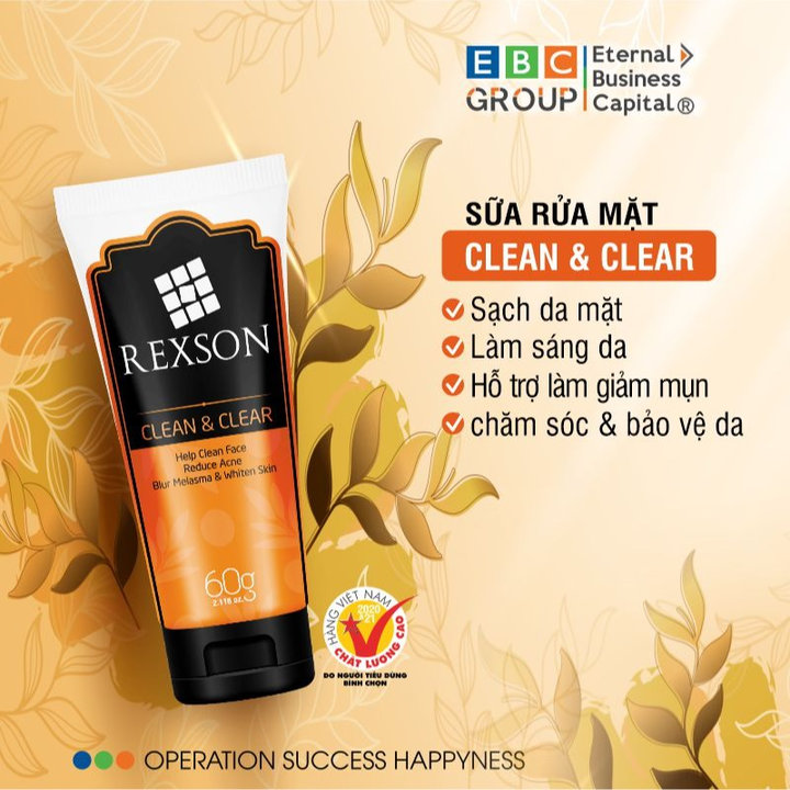 Sữa Rửa Mặt Clean & Clear 60g- Rexson