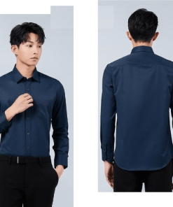 áo Sơ Mi Tay Dài Có Túi Ngực Mf Vải Lụa Chéo Mềm Mịn Co Giãn Nhẹ – Be Yourself