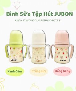 Bình Sữa Jubon Cho Bé Tập Hút Có Tay Cầm Size 180ml Và 280ml Jb004 – Lady’s Passion