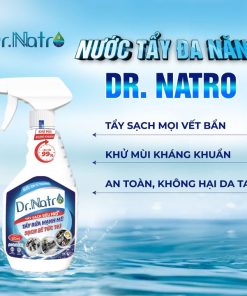 Tẩy đa Năng Siêu Sạch Dr. Natro- Công Nghệ Ion Từ Trường Tẩy Sạch Các Vết Bẩn Dầu Mỡ, Cháy Khét, Làm Sáng Nữ Trang,….. An Toàn, Bảo Vệ Sức Khỏe, Không Hại Da Tay, Thân Thiện Môi Trường