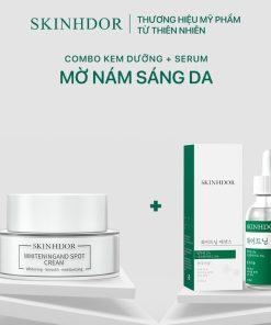 [combo 2sp] Combo Serum + Kem Dưỡng Skinhdor Chiết Xuất Từ Thiên Nhiên Mờ Nám, Sáng Da, Cấp ẩm, Phục Hồi Làn Da