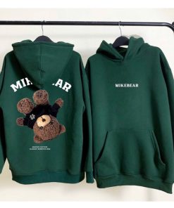 [hàng Zip] áo Khoác Nỉ Hoodie Mikebear Nam Nữ. Chất Nỉ Lót Bông. Nón 2 Lớp. Hàng Y Hình