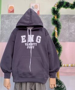 áo Khoác Nỉ Hoodie Eng Cute Nam Nữ. Chất Nỉ Lót Bông. Hàng Y Hình