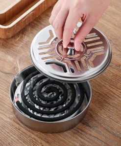 Hộp Nhang Muỗi Bằng Kim Loại – Su