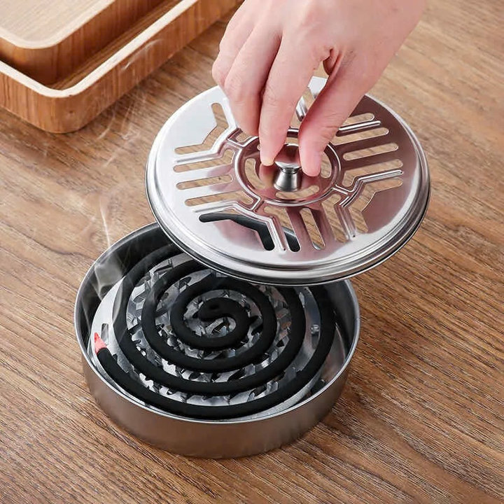 Hộp Nhang Muỗi Bằng Kim Loại – Su