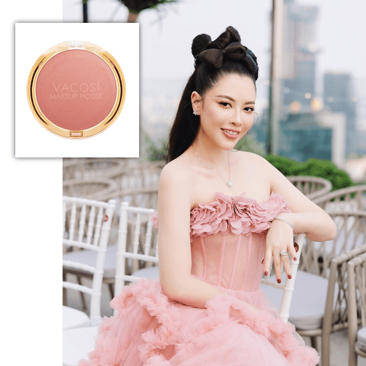 Má Hồng Lolipop Tone Nude, Hộp Vàng – Vacosi