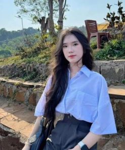 áo Sơ Mi Trắng Cộc Tay Học Sinh