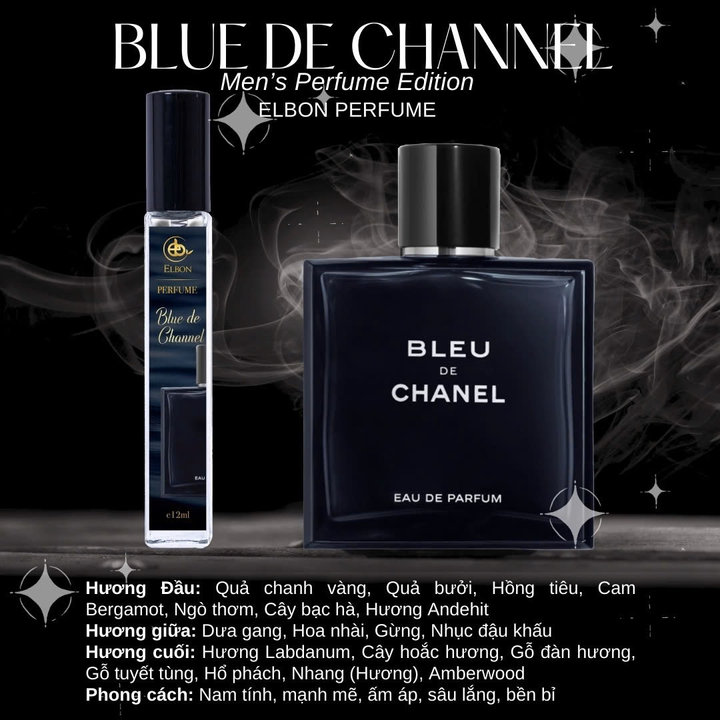 Nước Hoa Blue De Channel Elbon 12ml