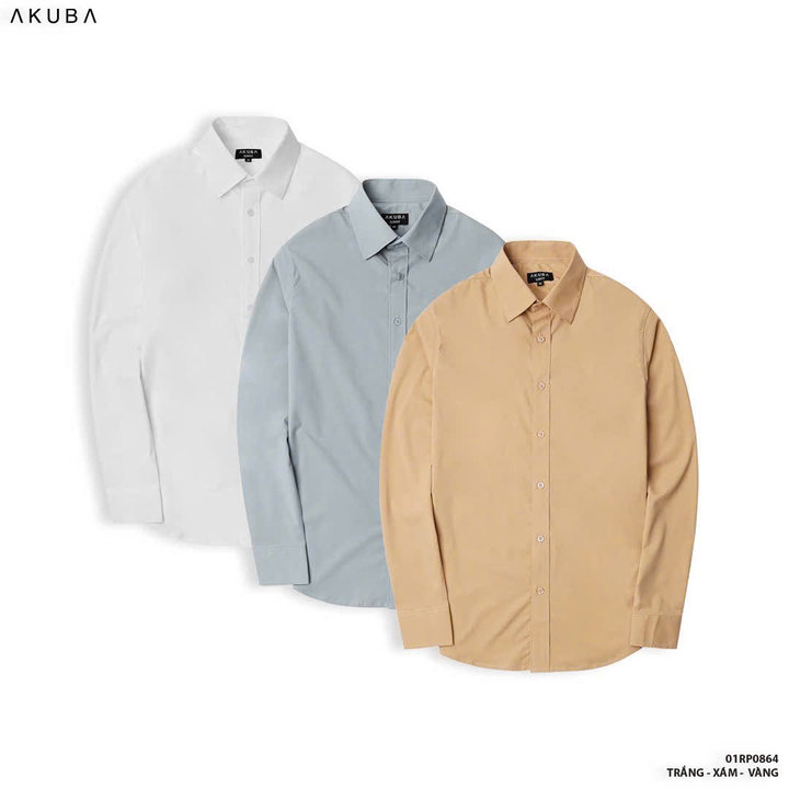 áo Sơmi Tay Dài 01rp0864 – Akuba