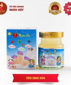 Yến Sào 30% Yến Chưng Sữa Non Cho Bé Nhân Việt Kids – Nhân Việt