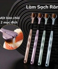 Hộp 4 Bàn Chải đánh Răng 3 Mặt Lông Mềm, Chăm Sóc Răng Miệng – Nhà Quân Store